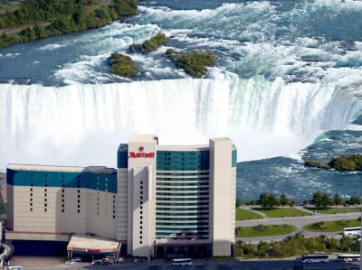 El hotel Marriot Falls View, Cataratas del Niagara