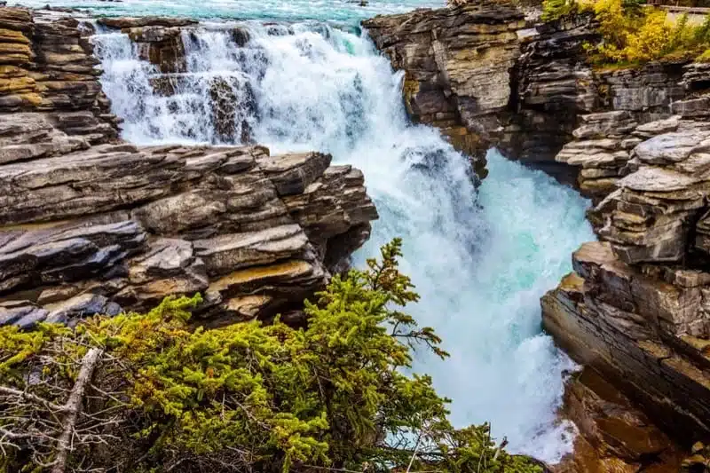 Cataratas Athabasca, Alberta, Canadá